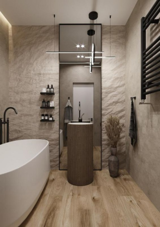 SPC ламинат Alixfloor Natural Line Дуб Табачно-Серый 