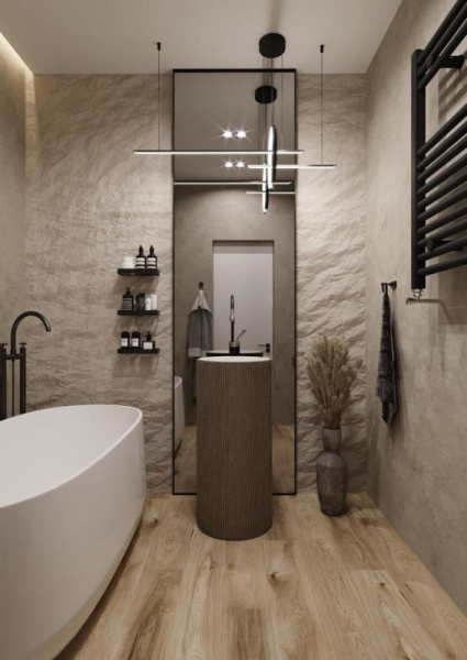 SPC ламинат Alixfloor Natural Line Дуб Табачно-Серый 