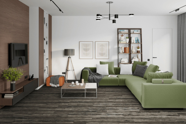 SPC ламинат DAMY FLOOR Family Дуб Рустикальный Черный  SPC ламинат DAMY FLOOR Family Дуб Рустикальный Черный