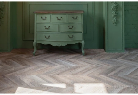 Виниловый ламинат VINILAM Chevron Шампань 