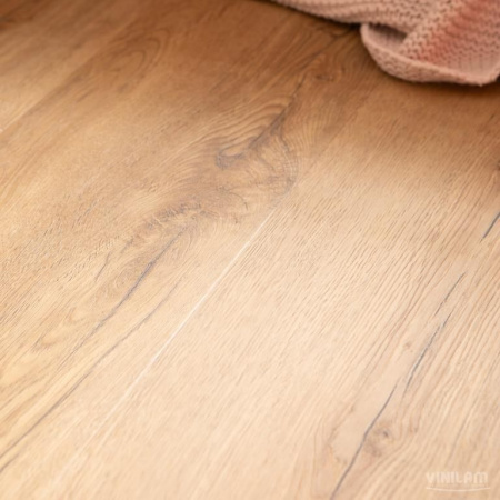 Кварцвиниловая плитка VINILAM Cork Premium Glue Дуб Витория 