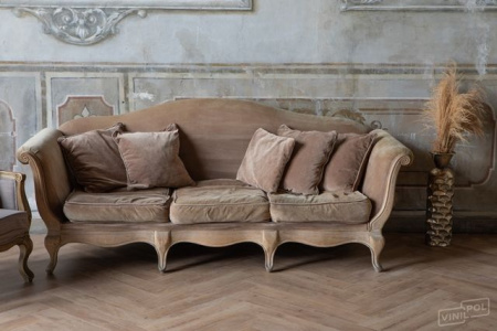 Виниловый ламинат VINILAM Vinilpol Herringbone Паркет Бруно 