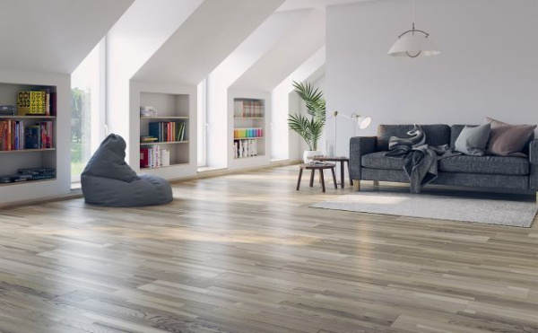 Паркетная доска Polarwood Ясень Living White Matt 3S Паркетная доска Polarwood Ясень Living White Matt 3S