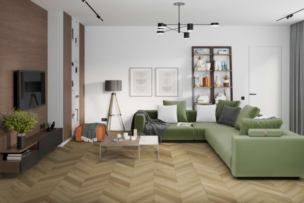 SPC ламинат DAMY FLOOR Chevron Сен-Жермен  SPC ламинат DAMY FLOOR Chevron Сен-Жермен