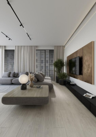 SPC ламинат Alixfloor City Line Дуб Вельветовый Серый 