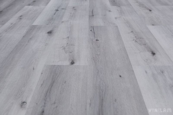 Виниловый ламинат VINILAM Click Hybrid Пробка 10-064 Дуб Гент 