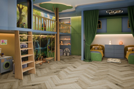 SPC ламинат DAMY FLOOR London Честер 