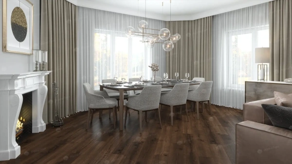 SPC ламинат Alpine Floor Real Wood Дуб Мокка Eco 2-2  SPC ламинат Alpine Floor Real Wood Дуб Мокка Eco 2-2
