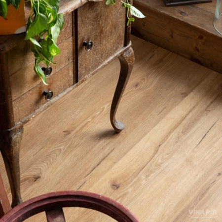 Кварцвиниловая плитка VINILAM Cork Premium Glue Дуб Мадрид 