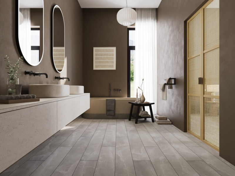 Ламинат EverSense Large 8/34 Aqua+ Мрамор Светлый 