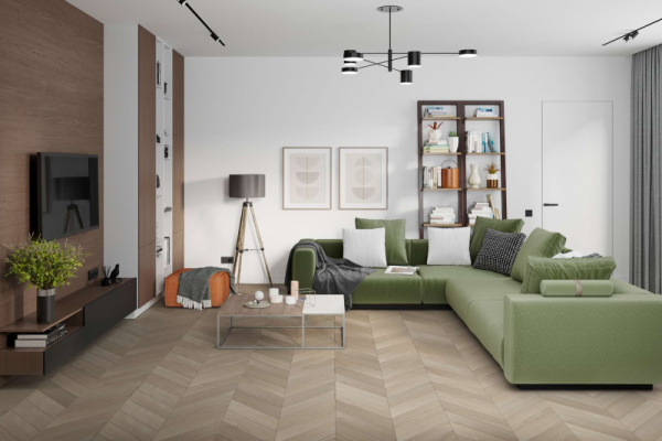SPC ламинат DAMY FLOOR Chevron Пале-Рояль  SPC ламинат DAMY FLOOR Chevron Пале-Рояль