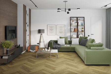 Кварцвиниловая плитка DAMY FLOOR London LVT Шеффилд 