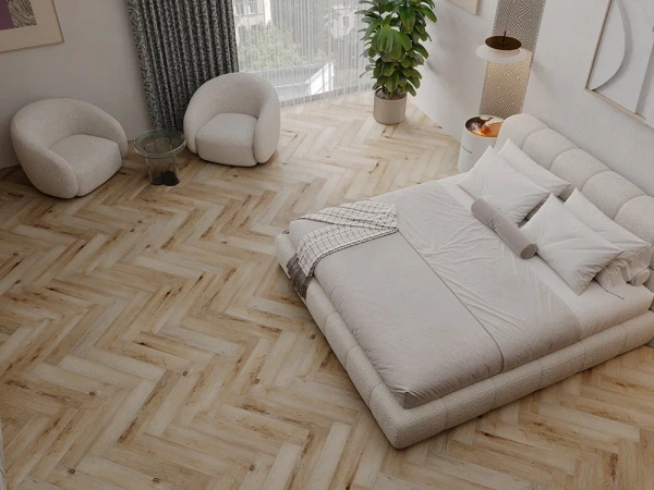 SPC ламинат CronaFloor Herringbone 2.0 Дуб Ренн 