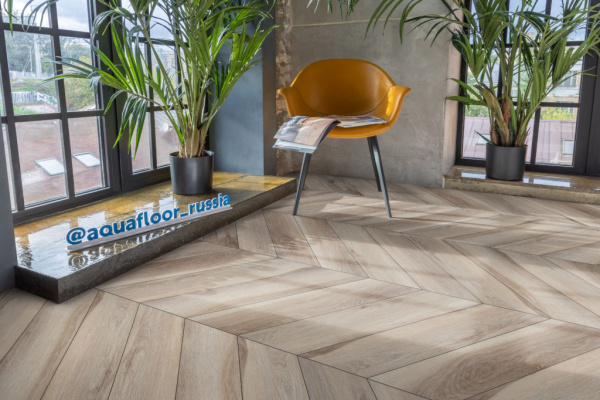 Виниловая плитка Aquafloor Chevron Glue AF2551PGCh Виниловая плитка Aquafloor Chevron Glue AF2551PGCh