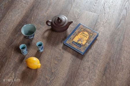 Кварц-виниловый ламинат VINILAM Клик 4 мм 8113-7 Дуб Майнц 