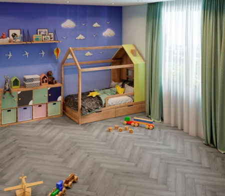 SPC ламинат Steinholz Herringbone Дахштайн 