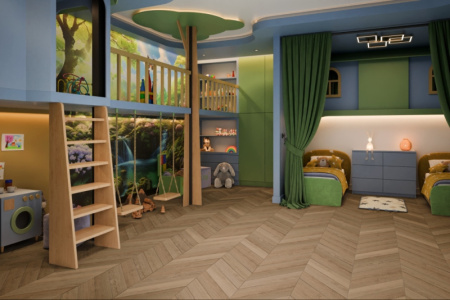 SPC ламинат DAMY FLOOR Chevron Сен-Клу 