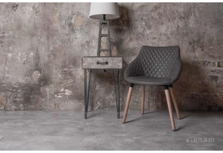 Кварцвиниловая плитка VINILAM Ceramo Stone Glue Бетон 