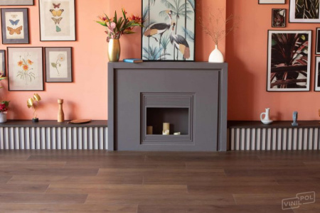 SPC ламинат VINILAM Vinilpol Дуб Бравон 