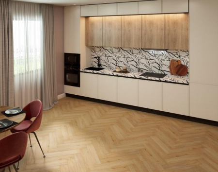 SPC ламинат Steinholz Herringbone Лархе 