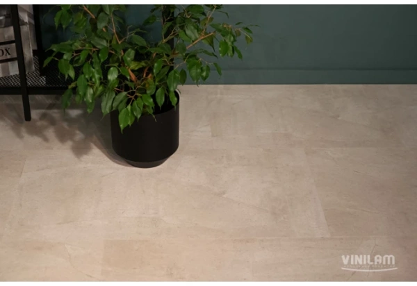 SPC ламинат VINILAM Ceramo Stone Бетон Белый  SPC ламинат VINILAM Ceramo Stone Бетон Белый