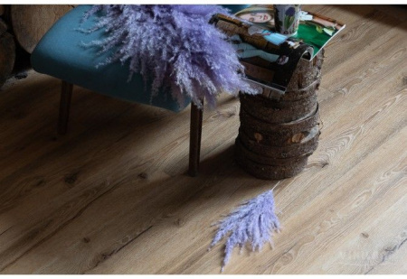 Кварцвиниловая плитка VINILAM Glue Дуб Марбург 