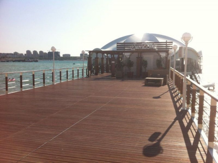 Террасная доска ДПК Шовная Ecodeck Шоколад 6м 