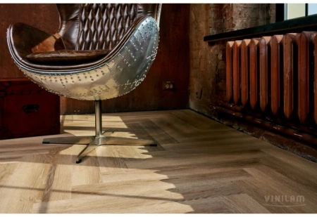 Кварцвиниловая плитка VINILAM Parquet Herringbone Glue Паркет Классический 