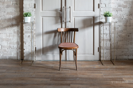 Кварцвиниловая плитка VINILAM Glue Дуб Майнц 