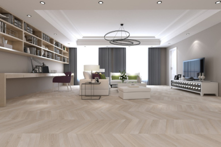 Кварцвиниловая плитка DAMY FLOOR Chevron LVT Пале-Рояль 