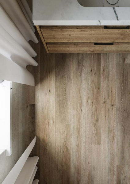 SPC ламинат Alixfloor City Line Дуб Вельвет Коричневый 