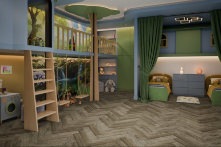 SPC ламинат DAMY FLOOR London Оксфорд 