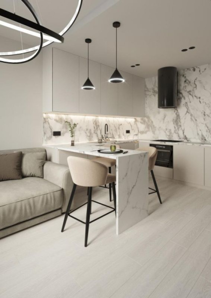 SPC ламинат Alixfloor City Line Дуб Светло-Серый 