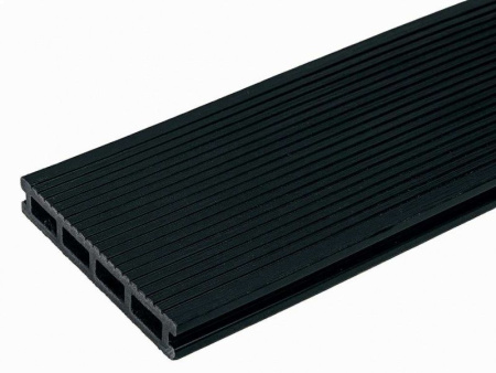 Террасная доска ДПК Talverwood 3D Антрацит 150Х25Х6000 мм 