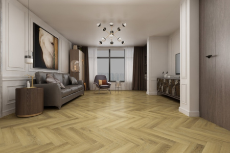 Кварцвиниловая плитка DAMY FLOOR London LVT Кембридж 