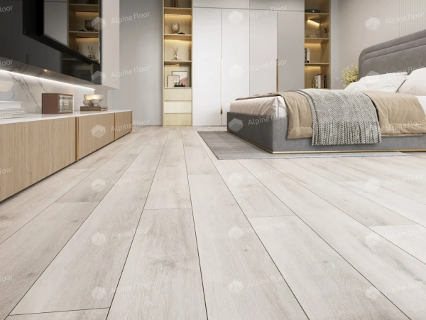 SPC ламинат Alpine Floor Classic Ясень Серый  SPC ламинат Alpine Floor Classic Ясень Серый