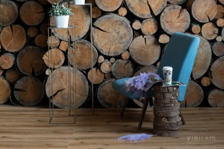 Кварц-виниловый ламинат VINILAM Click Дуб Марбург 