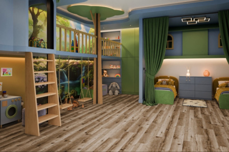 SPC ламинат DAMY FLOOR Family Дуб Изысканный 