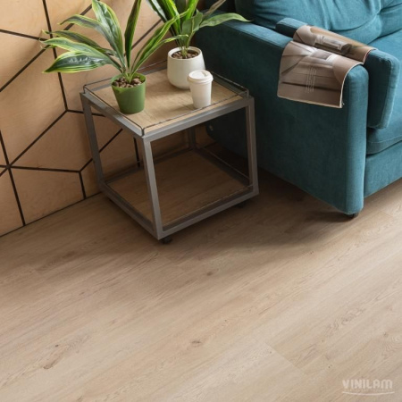 Кварцвиниловая плитка VINILAM Cork Premium Glue Дуб Лас-Пальмас 