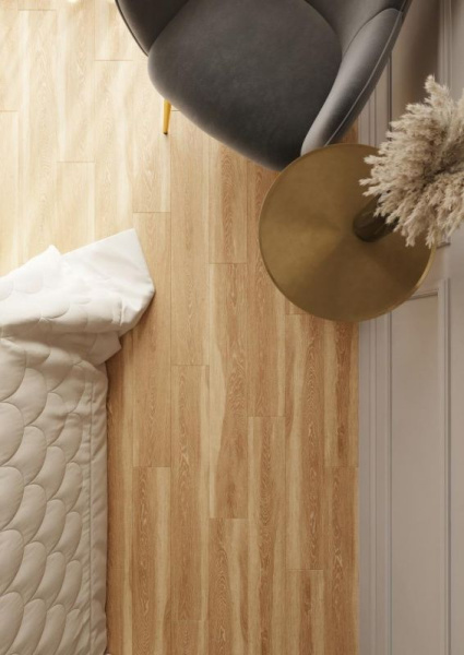 SPC ламинат Alixfloor Natural Line Дуб Медовый Светлый 