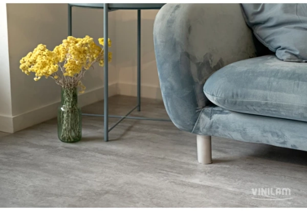 SPC ламинат VINILAM Ceramo Stone Цемент Светлый  SPC ламинат VINILAM Ceramo Stone Цемент Светлый