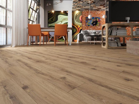 SPC ламинат Adelar Solida European Oak Коричневый 04870 с подложкой 
