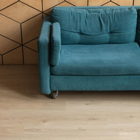 Кварцвиниловая плитка VINILAM Cork Premium Glue Дуб Лас-Пальмас 