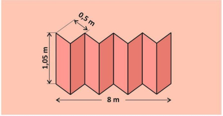 Подложка-гармошка перфорированная для теплого пола 